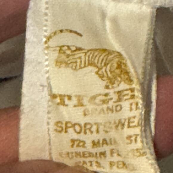 Vintage 1984 U.S. Open Tennis CBS White Windbreaker Jacket Sherwin Williams Sz L - Picture 4 of 6